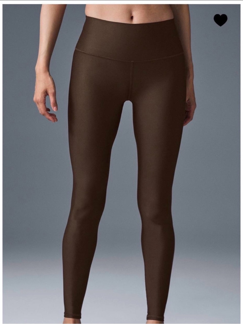 Alo Brown Leggings Size Small Like New